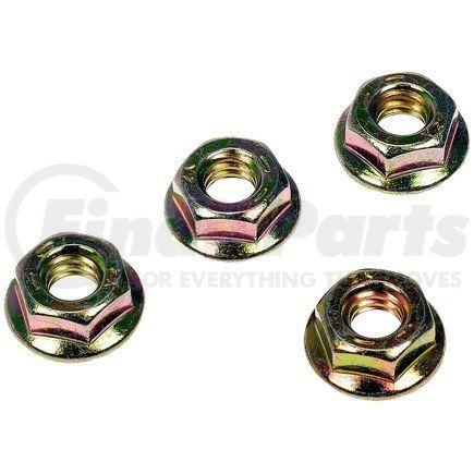 962-010D by DORMAN - Flanged Nut - Grade 8 - 1/4 In.-20