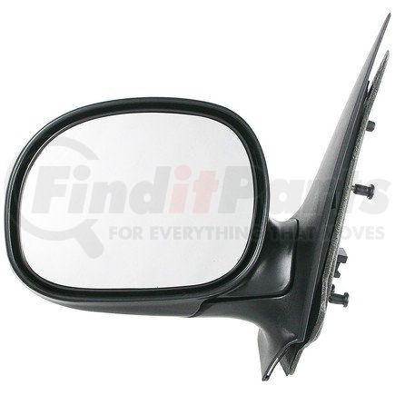 Dorman 955-024 Door Mirror Side View Mirror - Left, Power, Non-Heated, Black