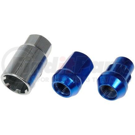 713-275D by DORMAN - Blue Acorn Wheel Nut Lock Set