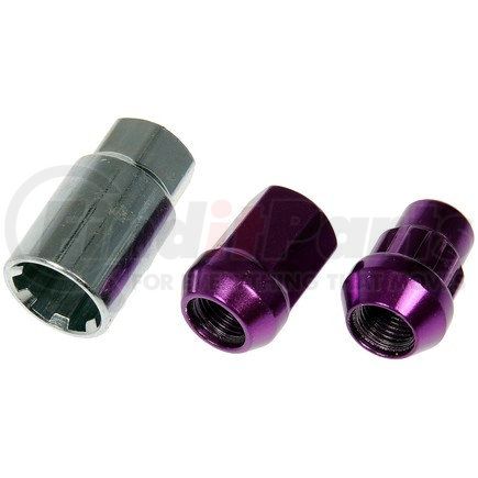 713-275J by DORMAN - Purple Acorn Wheel Nut Lock Set