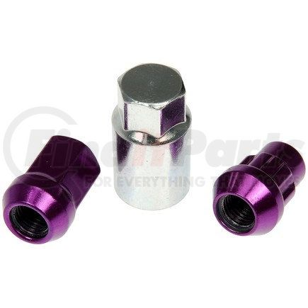 713-375J by DORMAN - Purple Acorn Wheel Nut Lock Set