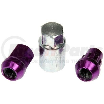 713-475J by DORMAN - Purple Acorn Wheel Nut Lock Set