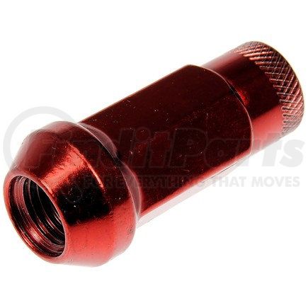 713-385E by DORMAN - Red Open End Knurled Wheel Nuts