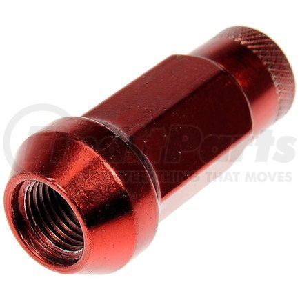 713-485E by DORMAN - Red Open End Knurled Wheel Nuts