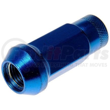 713-485D by DORMAN - Blue Open End Knurled Wheel Nuts