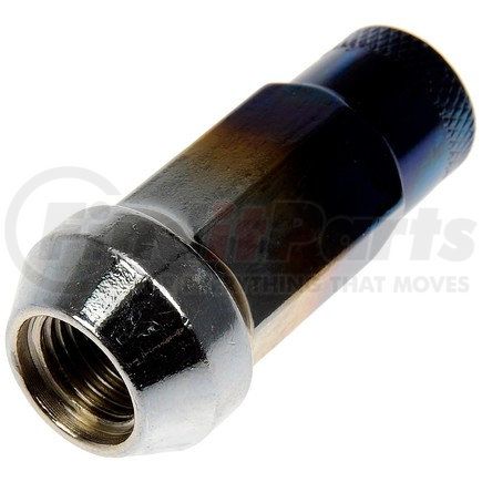 713-485T by DORMAN - Ti-Blue Open End Knurled Wheel Nuts