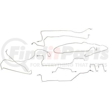 919-101 by DORMAN - Stainless Steel Brake Line Kit