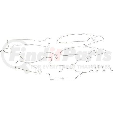 919-150 by DORMAN - Stainless Steel Brake Line Kit