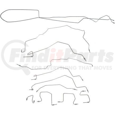 919-194 by DORMAN - Stainless Steel Brake Line Kit