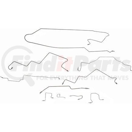 919-205 by DORMAN - Stainless Steel Brake Line Kit