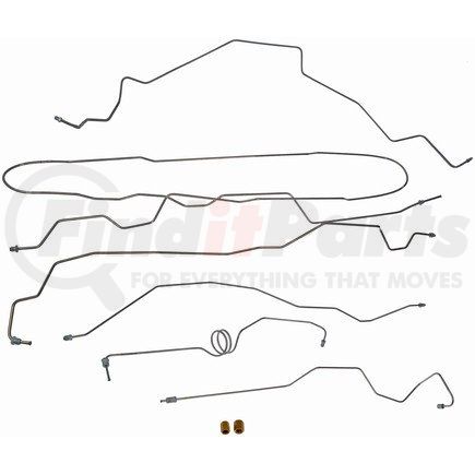 919-227 by DORMAN - Stainless Steel Brake Line Kit