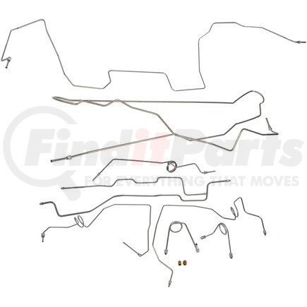 919-222 by DORMAN - Stainless Steel Brake Line Kit