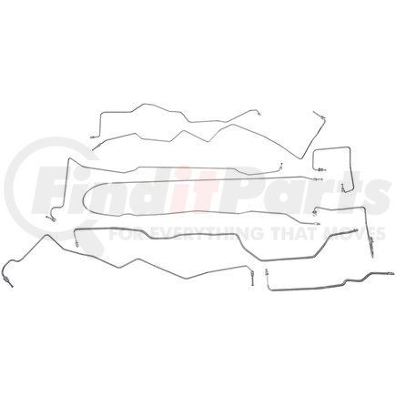 919-239 by DORMAN - Stainless Steel Brake Line Kit