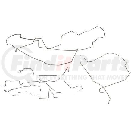 919-280 by DORMAN - Stainless Steel Brake Line Kit