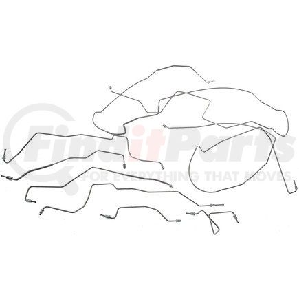 919-281 by DORMAN - Stainless Steel Brake Line Kit