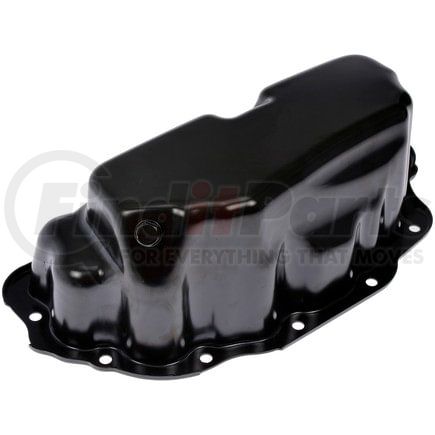 264-886 by DORMAN - Engine Oil Pan - Non Baffled, 6.9 qt, Black/Coated, With Drain Plug
