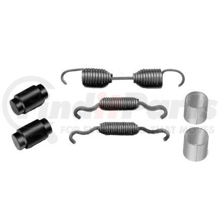 KIT8003 by MERITOR - Drum Brake Hardware Kit - Trailer Axle, 16.5 in. Brake Drum Diameter