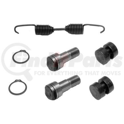 KIT9119 by MERITOR - Drum Brake Hardware Kit - 15.00" Brake Diameter, 4.00" Width