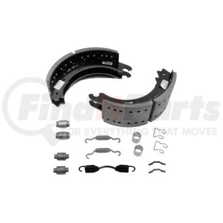 KSF5554514Q by MERITOR - Fras-Le New Drum Brake Shoe and Lining Kit - Lined