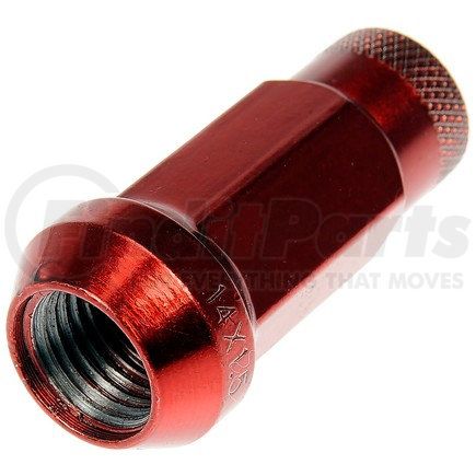 713-685E by DORMAN - Red Open End Knurled Wheel Nuts