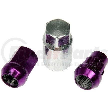 713-675J by DORMAN - Purple Acorn Wheel Nut Lock Set