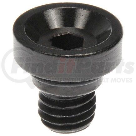 712-X95A by DORMAN - Wheel Nut Cap, Black Aluminum