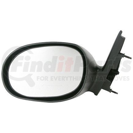 955-076 by DORMAN - Side View Mirror - Left, Black