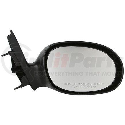 955-077 by DORMAN - Side View Mirror - Right, Foldaway; Black