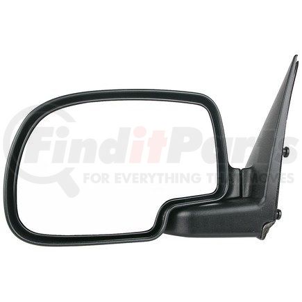 955-068 by DORMAN - Side View Mirror - Left, Manual Black