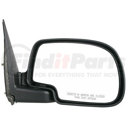 955-069 by DORMAN - Side View Mirror - Right, Manual Black