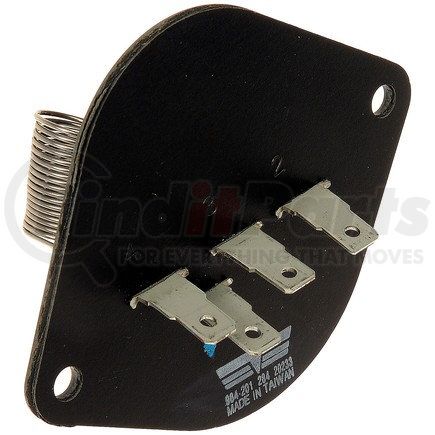 984-201 by DORMAN - HVAC Blower Motor Resistor