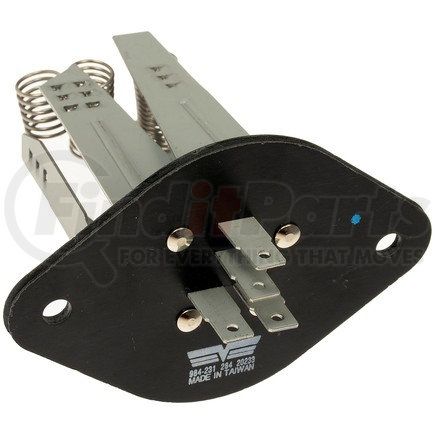 984-231 by DORMAN - HVAC Blower Motor Resistor