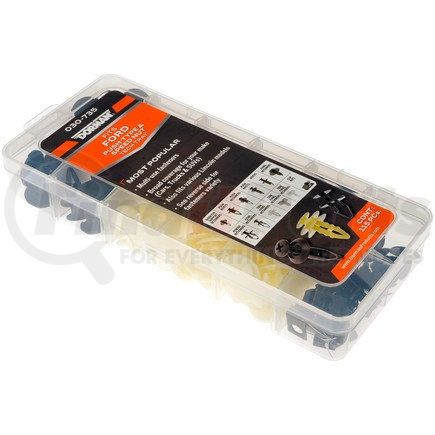 030-735 by DORMAN - Fastener Tech Tray - Push-Type Retainers And Speed Nut