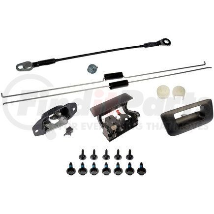 38914 by DORMAN - Tailgate Hardware Rebuild Kit