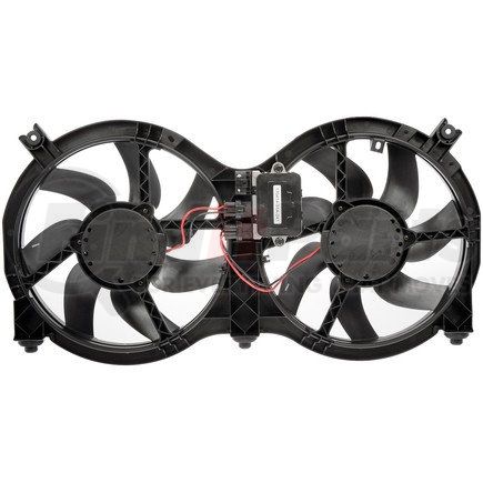 621-586 by DORMAN - Dual Fan Assembly With Controller