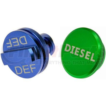 55298 by DORMAN - Capless Diesel Fuel Cap And DEF Cap