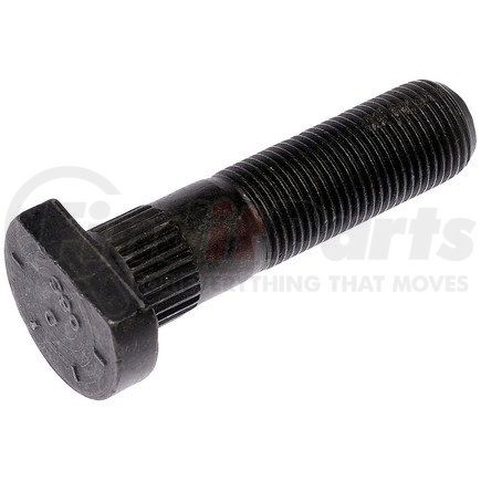 610-0157.10 by DORMAN - 5/8 In.- 18 Clipped Head Serrated Stud- 0.652 In. Knurl, 2.438 In. Length