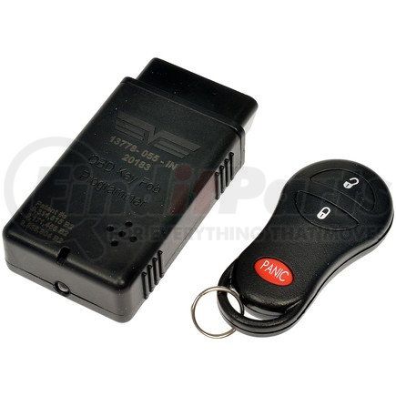 13778 by DORMAN - Keyless Entry Remote 3 Button