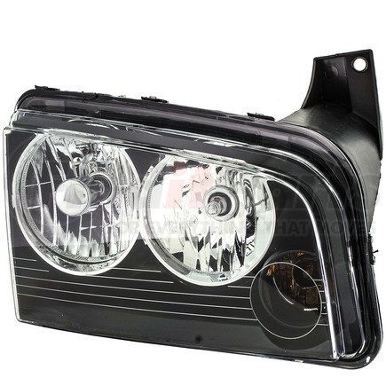 1592159 by DORMAN - Headlight Assembly - for 2006-2009 Dodge Charger