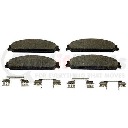 DX1070 by MONROE - Total Solution Semi-Metallic Brake Pads