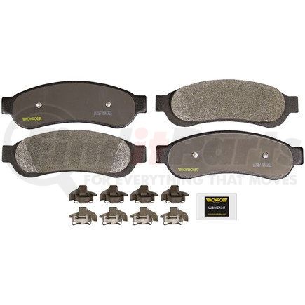 DX1067 by MONROE - Total Solution Semi-Metallic Brake Pads