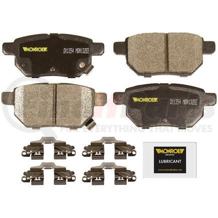 DX1354 by MONROE - Total Solution Semi-Metallic Brake Pads