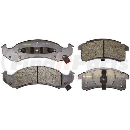 DX623 by MONROE - Total Solution Semi-Metallic Brake Pads