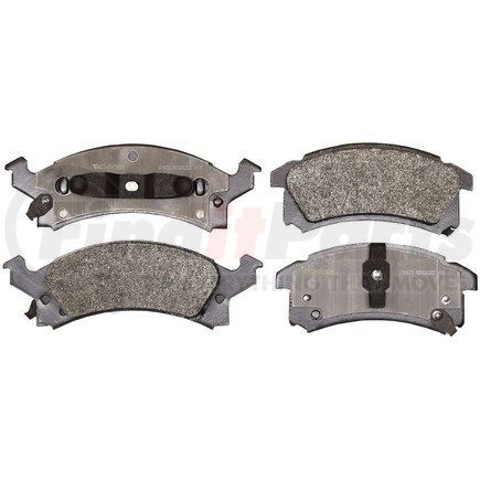 DX673 by MONROE - Total Solution Semi-Metallic Brake Pads