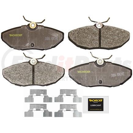 DX806 by MONROE - Total Solution Semi-Metallic Brake Pads