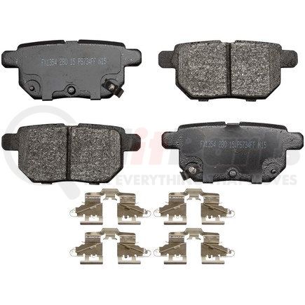 FX1354 by MONROE - ProSolution Semi-Metallic Brake Pads