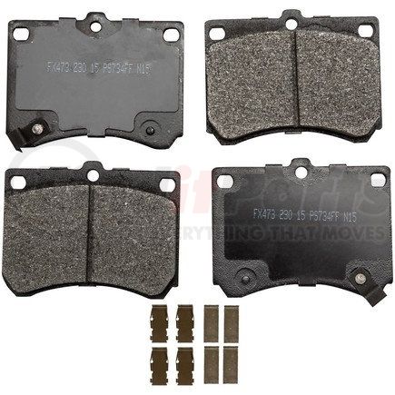 FX473 by MONROE - ProSolution Semi-Metallic Brake Pads