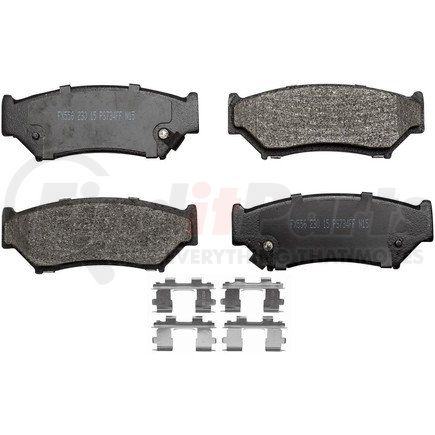 FX556 by MONROE - ProSolution Semi-Metallic Brake Pads