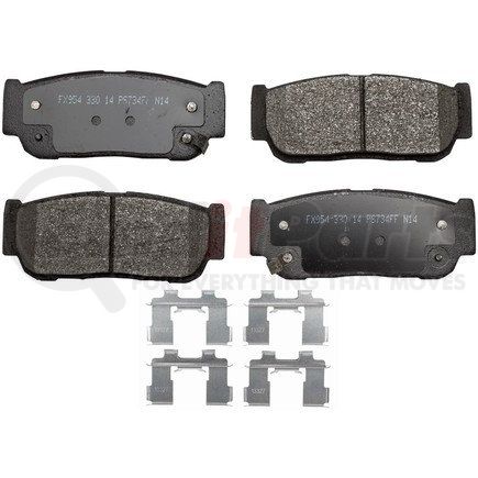 FX954 by MONROE - ProSolution Semi-Metallic Brake Pads