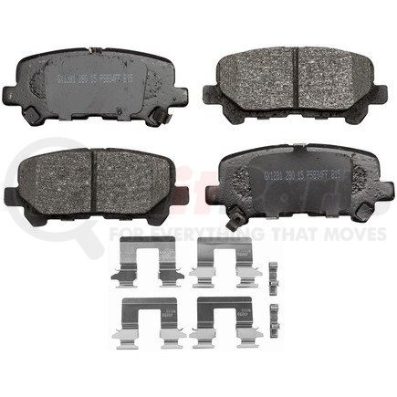 GX1281 by MONROE - ProSolution Ceramic Brake Pads